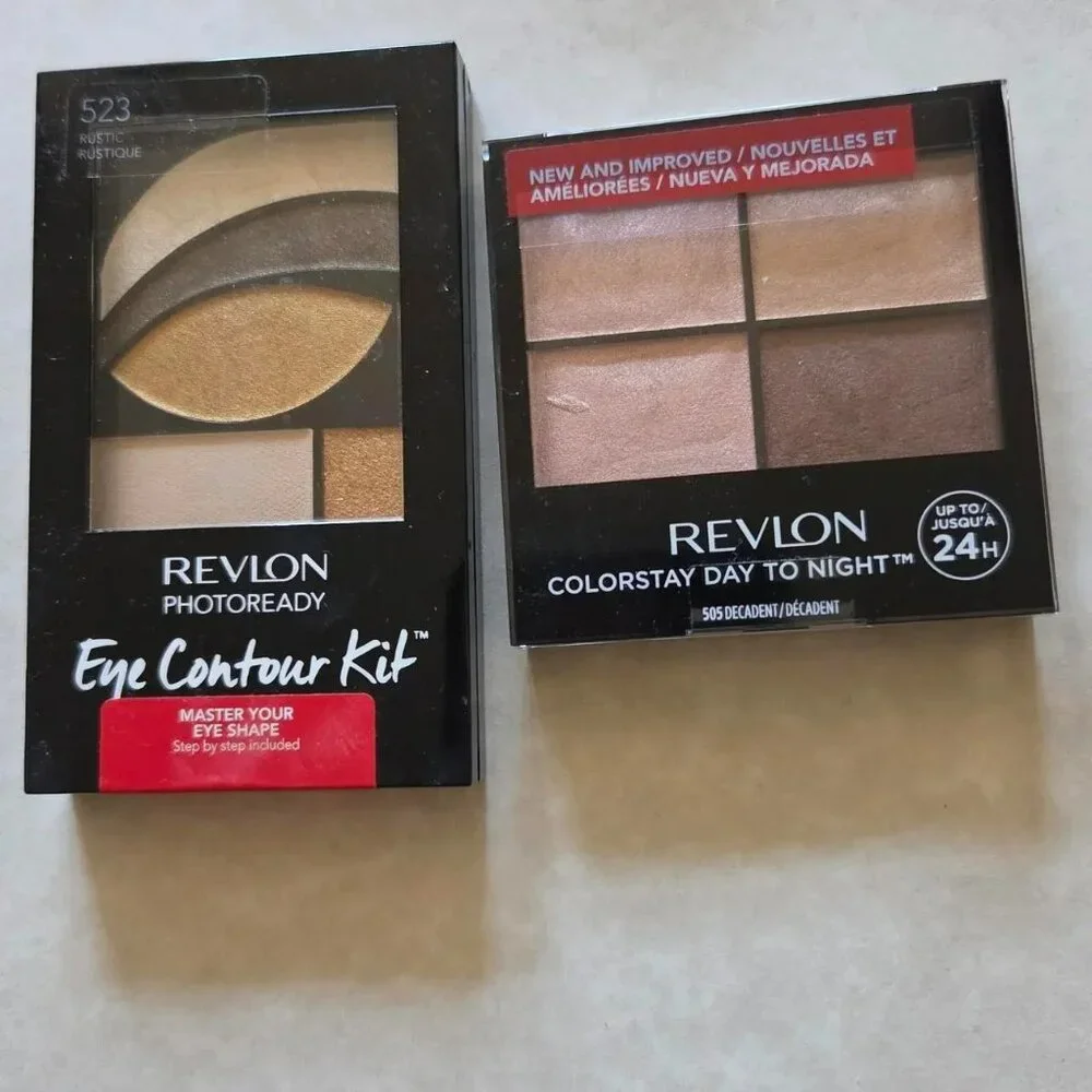 REVLON PhotoReady Eye Contour Primer Kit and ColorStay Palette BUNDLE New Sealed